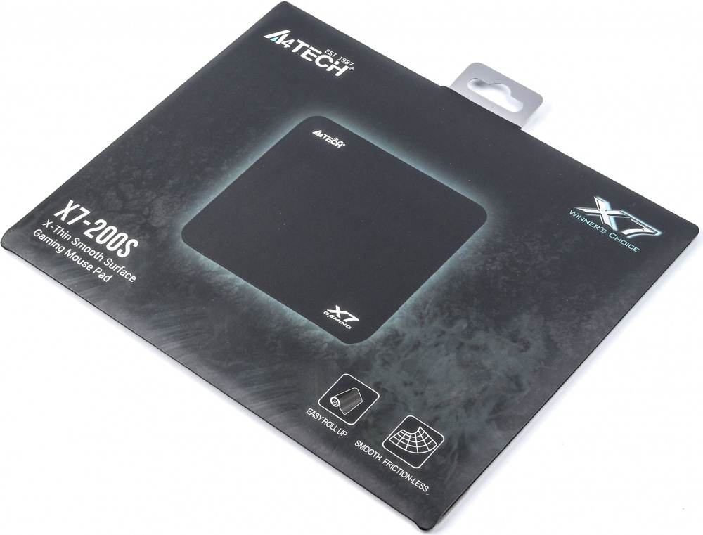Игровой коврик A4Tech X7-200S 250x200x2 мм (X7-200S (Black))