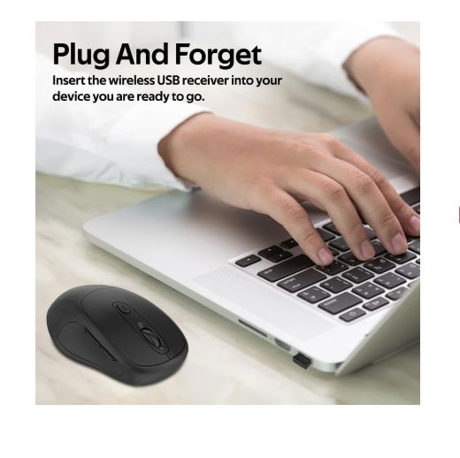 Мишка Promate Clix-9 Wireless Black 