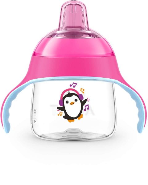 Поїльник-непроливайка Philips Avent з носиком рожевий 200 мл
