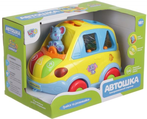 Іграшка-сортер Limo Toy 9198 UA машинка ODT057719