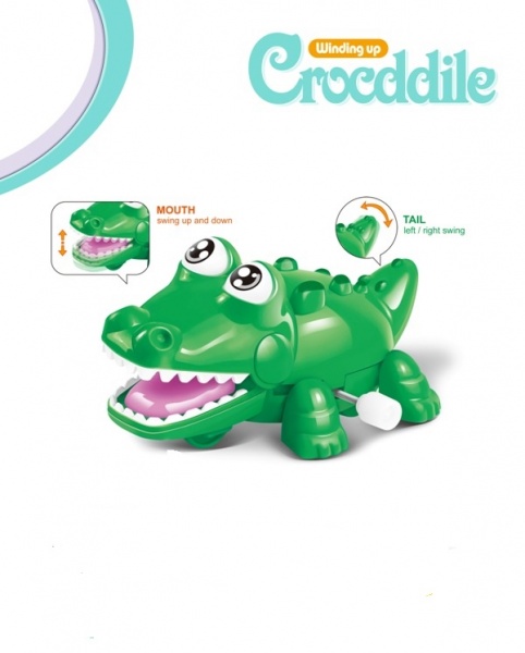 Іграшка заводна Metr+ Крокодил в асортименті 6613