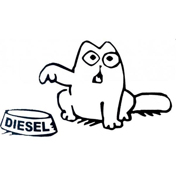 Наклейка TERRAPLUS кот ДТ