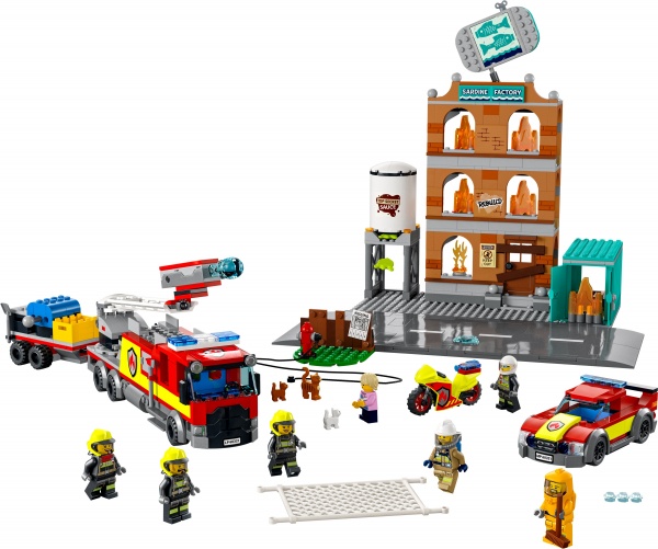Конструктор LEGO City Пожежна бригада 60321