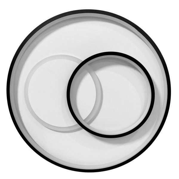 Люстра светодиодная Victoria Lighting 72 Вт белый/черный Secret/PL500 