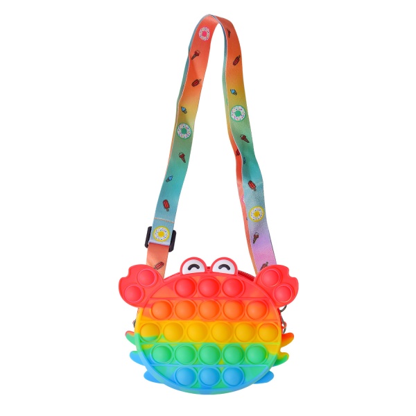 Аксесуар Сумочка силіконова Крабик (асортимент) C44416