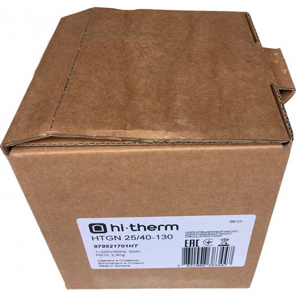 Циркуляционный насос Hi-Therm HTGN 25/40-130