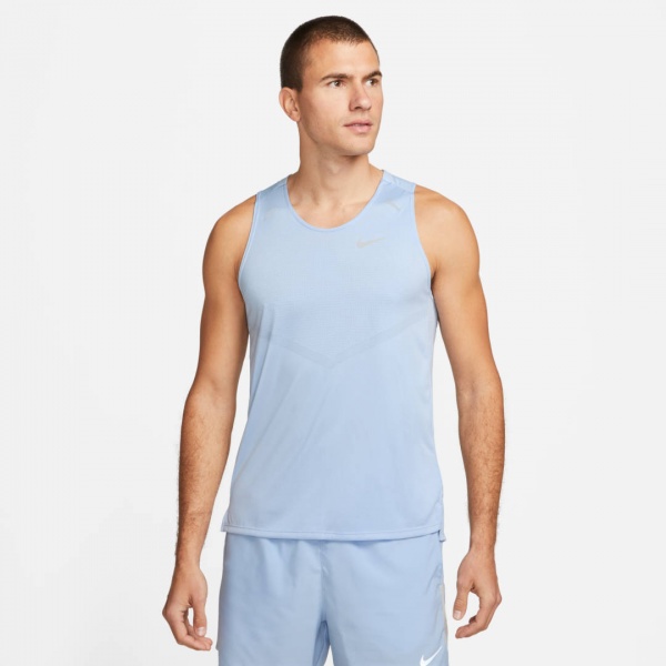 Майка Nike DF RISE 365 TANK CZ9179-482 р.XL блакитний