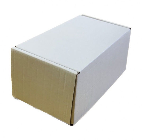 Гофроящик самосборный Т22 белый 210x110x90 мм