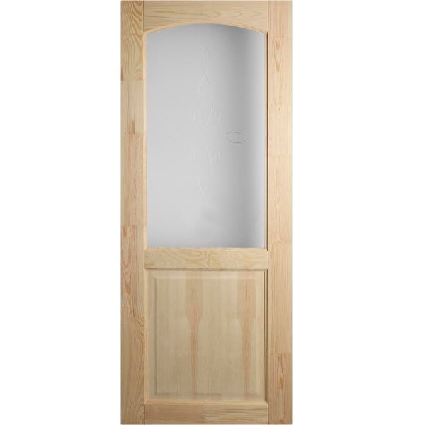 Дверное полотно 10.8.1 Формет Астория 80 см со стеклом