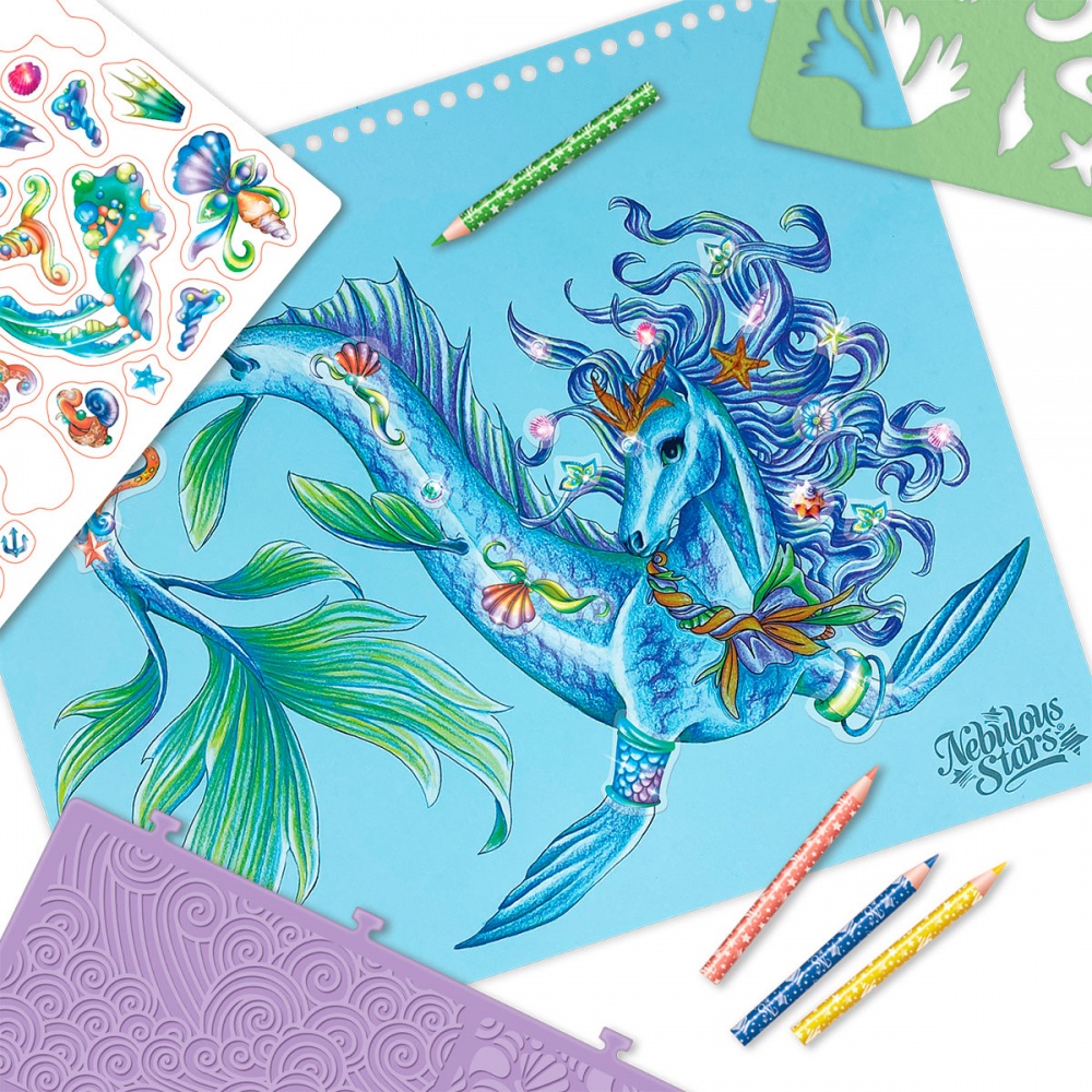 Набор для творчества Nebulous Stars Скетчбук: легенда об Ариазе 11372