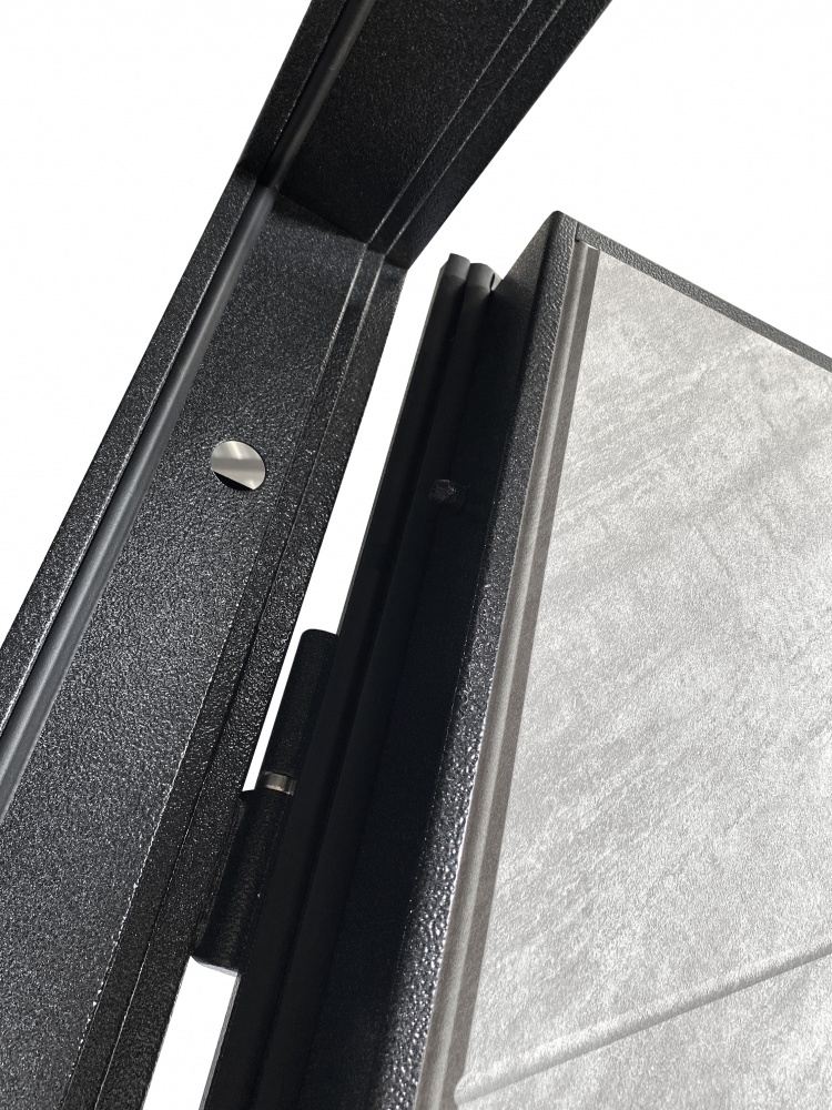 Дверь входная Двері БЦ Буковель мрамор 2050х860 мм правая