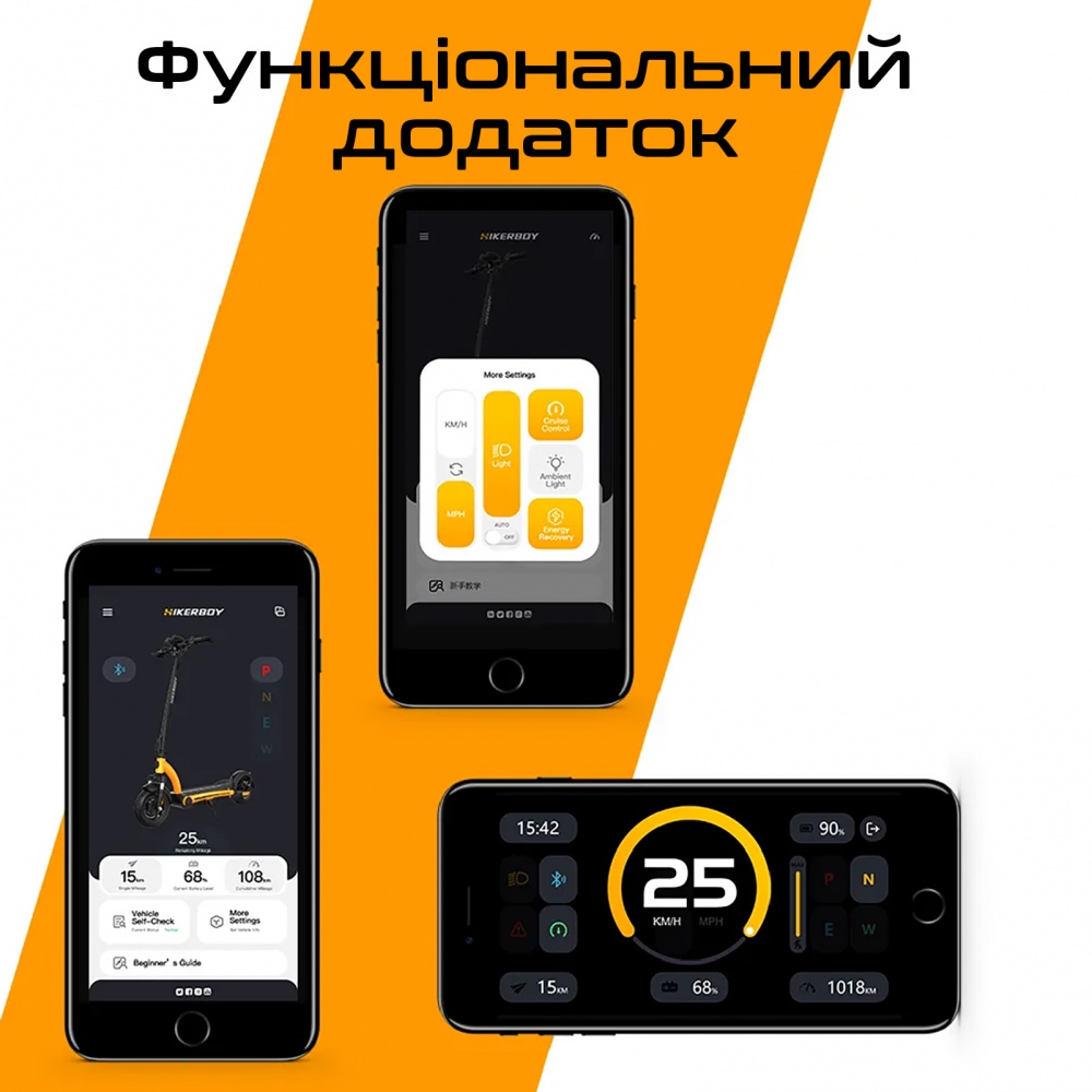 Электросамокат HIKERBOY Foxtrot Plus Grey