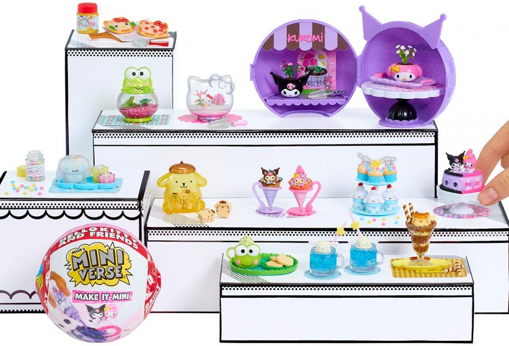 Ігровий набір Miniverse Sanrio S2 Створи стиль разом з Хеллоу Кітті та друзями 547235