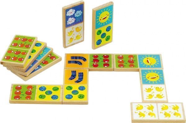 Игрушка Іграшки з дерева Домино Счет Д395