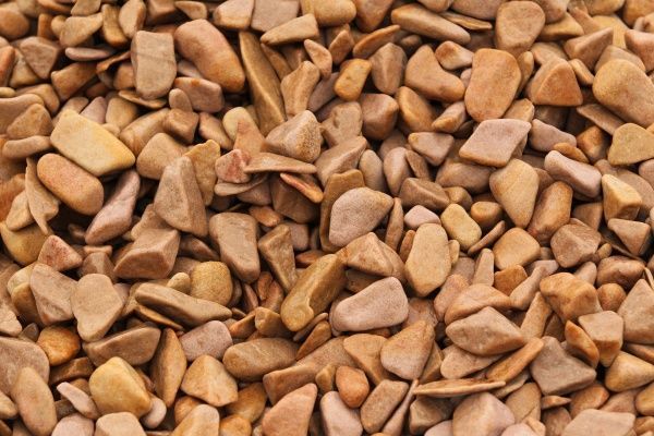 Галька KLVIV -Ландшафт Персиковий сад 1-2cм 10 кг