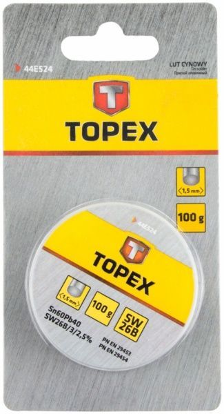 Припой оловянный Topex  44E524