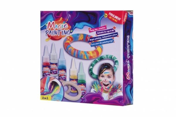 Набір для дитячої творчості Paulinda Magic painting Чарівне малювання: браслети 2 в 1 PL-199007