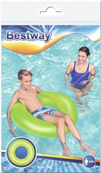 Круг надувной Bestway ø91 Неоновый иней (36025)