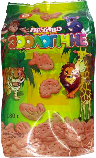 Печиво Зоологічне (4820002306988) 180 г 
