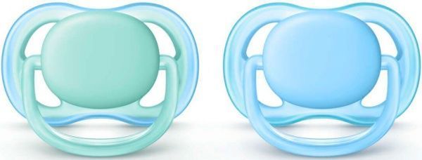 Пустышка Philips Avent Ultra-Air 0–6 мес. 2 шт. 8710103844969