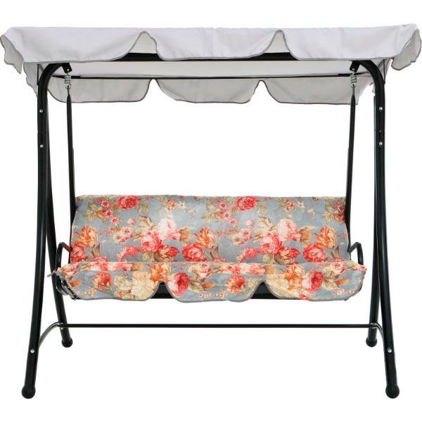 Качели садовые Underprice Келли цветы 191x116x165 см