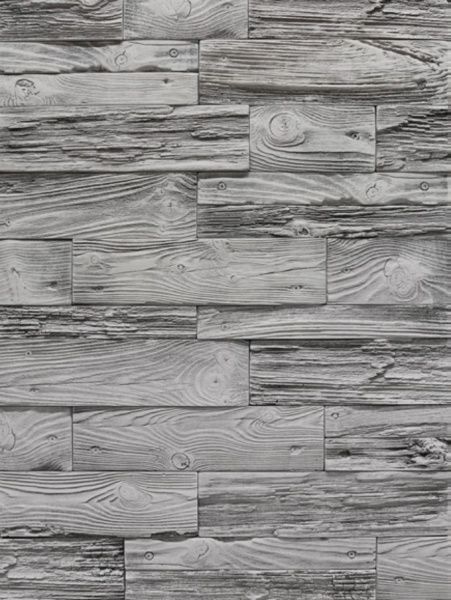 Плитка гіпсова пряма RUSTIKA Торонто сіра 0,43 кв.м