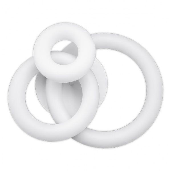 Люстра светодиодная Hopfen Gravitation 3R-NK с пультом ДУ (Plexiglas) 80 Вт белый 