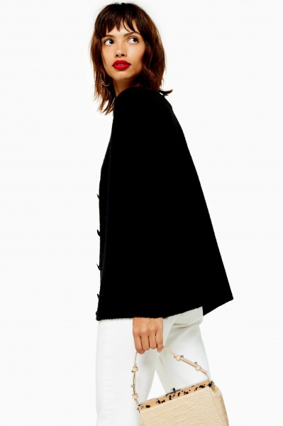 Кардиган TopShop KNITWEAR 23P02R-BLK р. S черный