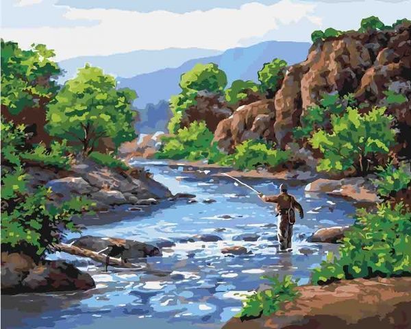 Картина по номерам Отдых душой Идейка 