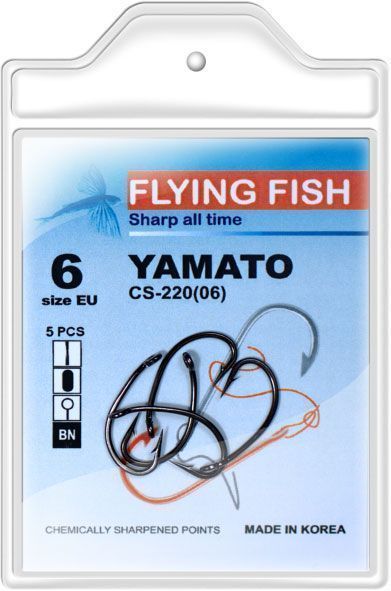 Крючок Flying Fish №6 20 г 5 шт. CS-220(06)