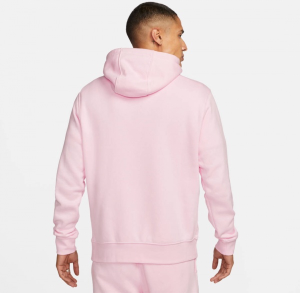 Джемпер Nike M NSW CLUB HOODIE PO BB BV2654-663 р. L рожевий