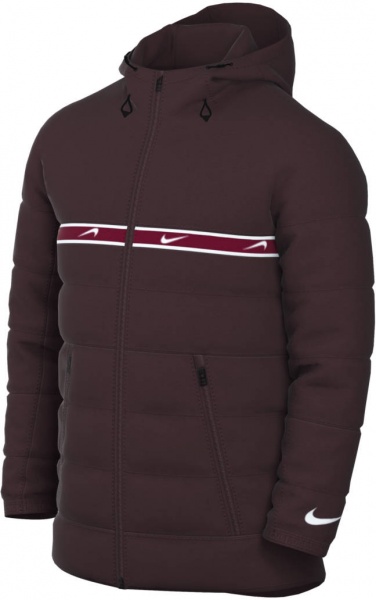 Пуховик Nike M NSW REPEAT SYN FILL JKT DX2037-652 р.M бордовий
