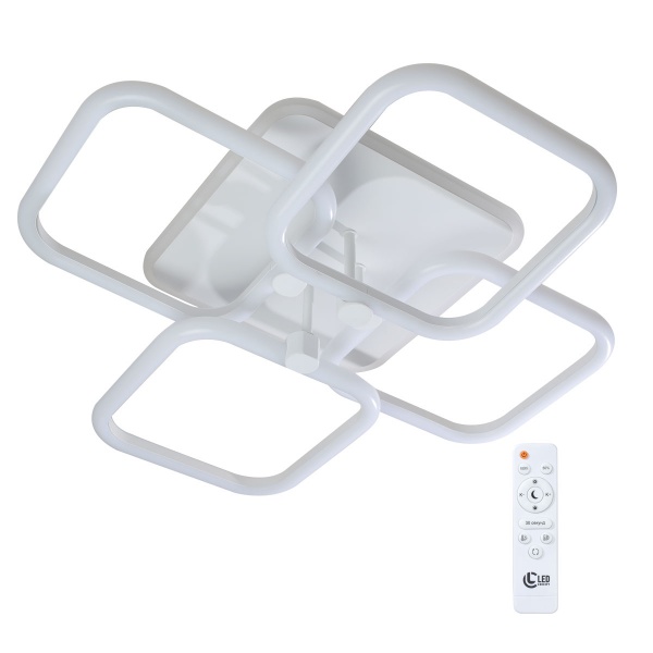 Світильник світлодіодний LED CONCEPT RGB Howth S 4 з пультом ДК 80 Вт білий 2800-6000-RGB К 