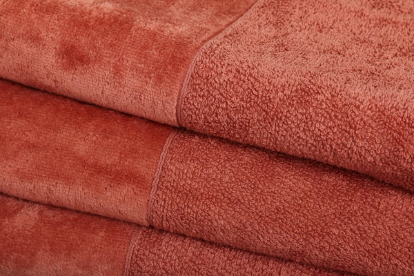 Рушник Валенсія 70x130 см кораловий Homeline 