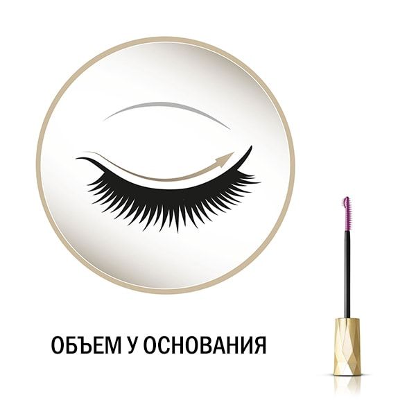 Тушь для ресниц Max Factor LASH CROWN WTP объем разделение удлинение водостойкая №01 Black 6.5 мл