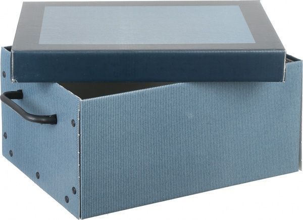 Ящик картонний Miss Space Classic 330x250x160 мм синій