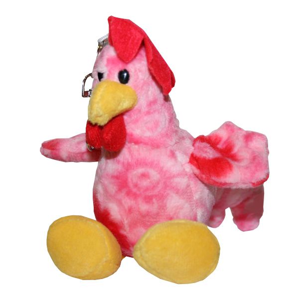 Игрушка новогодняя Петушок цветочный в ассортименте 17 см