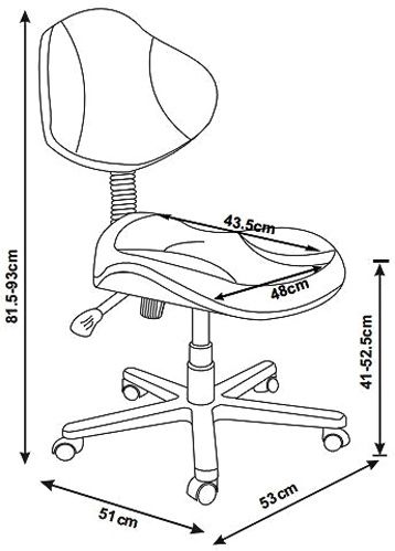 Кресло FunDesk LST3 Orange/Grey оранжевый 