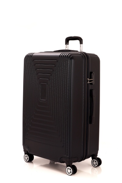 Валіза 100 л чорний MCS V360 на 4 колесах L 28