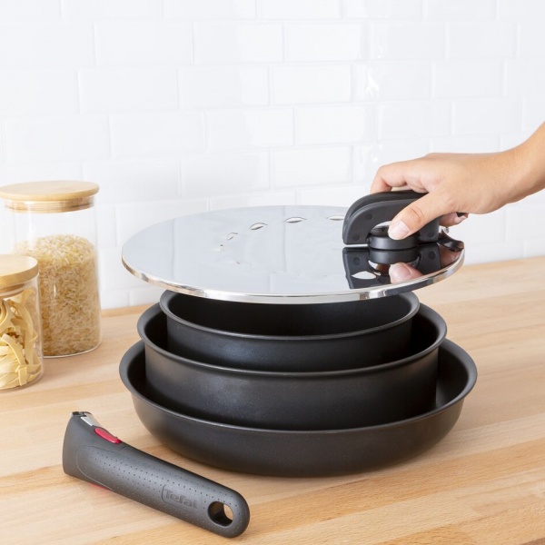 Крышка с защитой от разбрызгивания Ingenio 20-28 см L9829853 Tefal