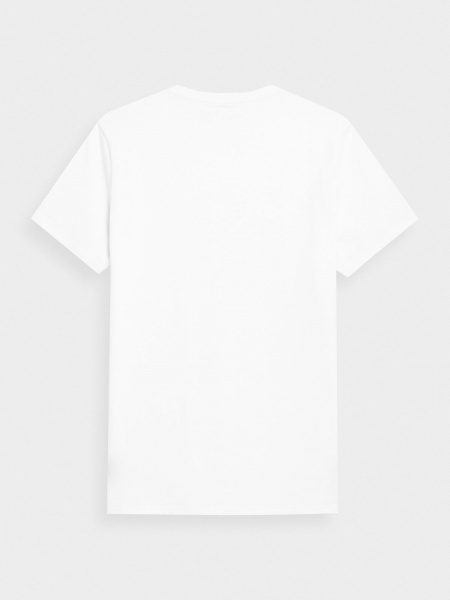 Футболка 4F TSHIRT M305 4FSS23TTSHM305-10S р.M білий