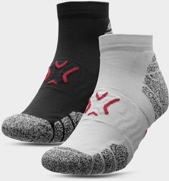 Носки 4F SOCKS CAS M199 (2PACK) 4FAW23USOCM199-90S р.43-46 разноцветный