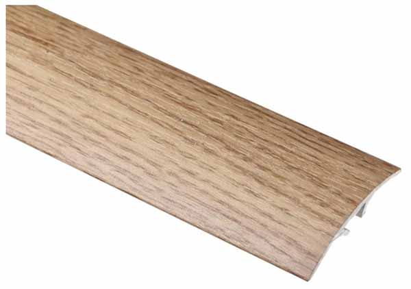 Порожек алюминиевый гладкий King Floor П10 40x1800 мм дуб натуральный