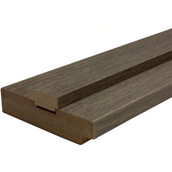 Дверная коробка ОМіС ПВХ под добор ПВХ 80х33 мм мокко