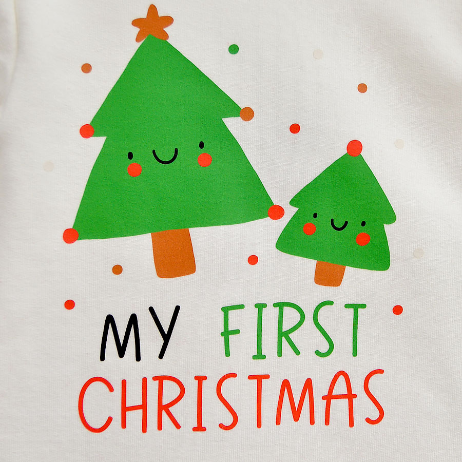 Боді дитяче унісекс Blanka Різдво р.68-74 бежевий 110888