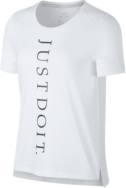 Футболка Nike W NK MILER TOP SS JDI 928657-100 M білий