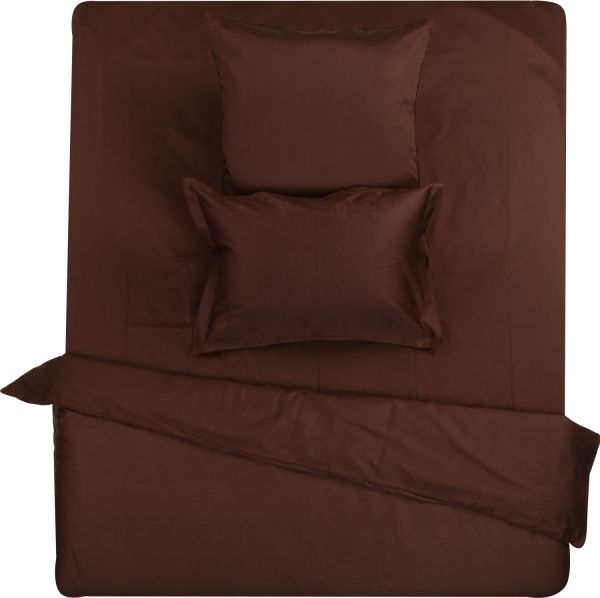 Комплект постільної білизни Loft 1,5 шоколадний Karna 