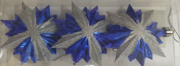 Підвіска ПіонеR Зірка 3 шт. 91867-PN 9 см