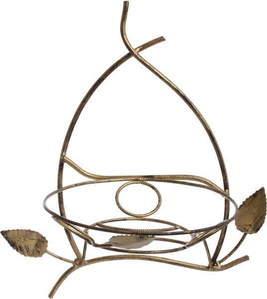 Подставка для растений настенная ВКВ-Сервіс Листья 22х36x30 см 