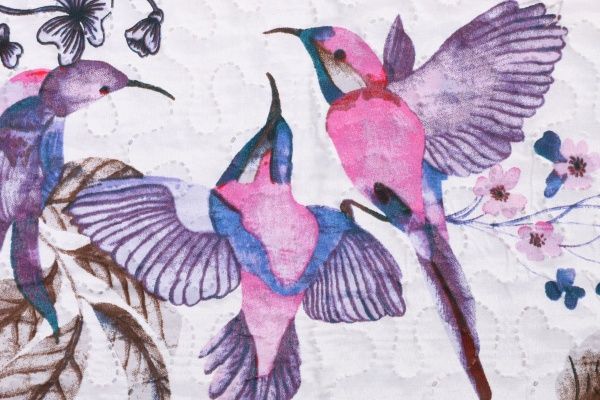 Покрывало Birds 220x240 см La Nuit бежевый 